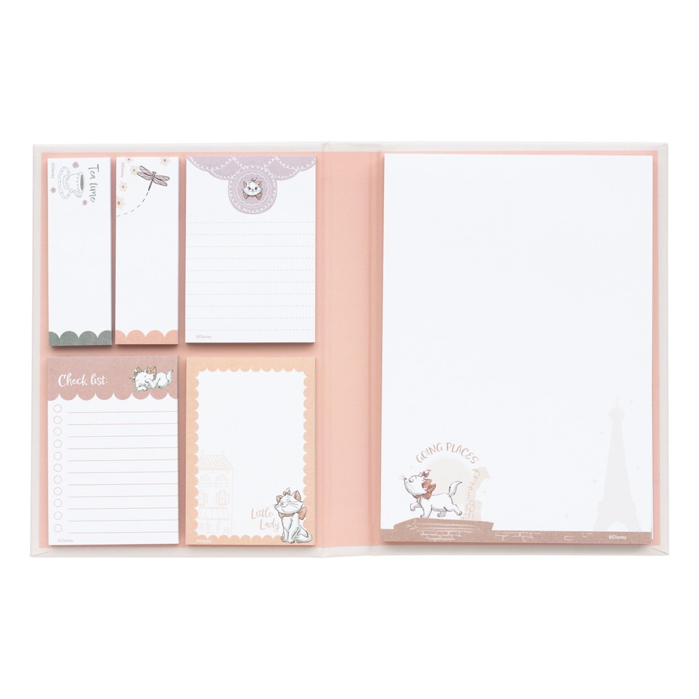Grupo Erik Disney The Aristocats - Bonjour Marie Plakbriefjes / Memoblokken - Multicolours